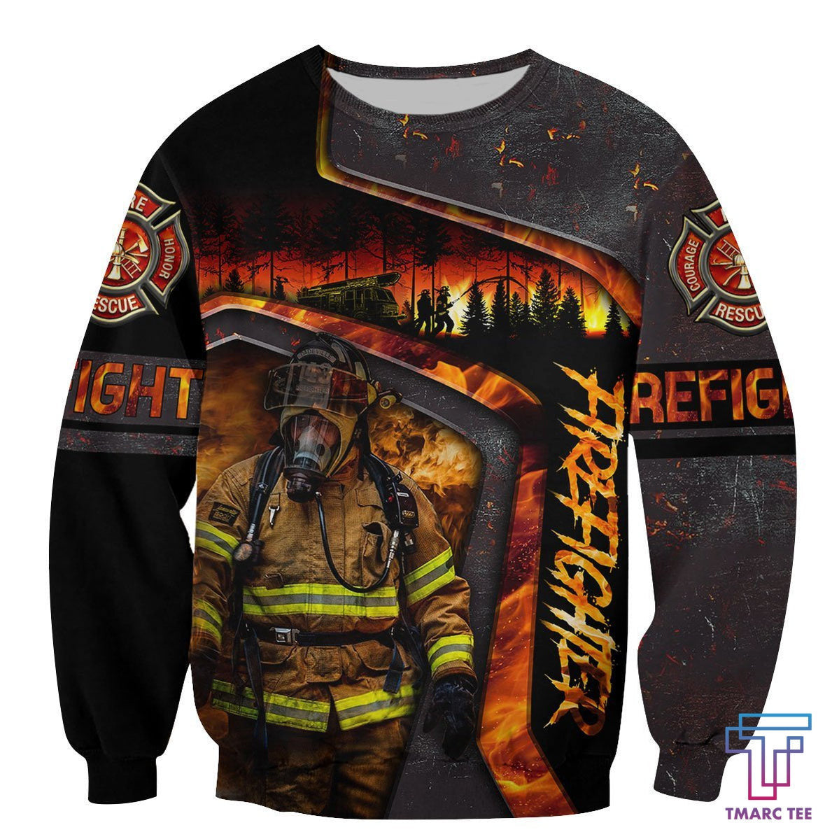 Limited Edition Brave Firefighter Hoodie MP