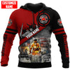 Customized Name Firefighter Unisex Shirts TNAAN
