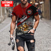 Customized Name Firefighter Unisex Shirts TNAAN
