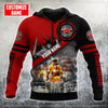 Customized Name Firefighter Unisex Shirts TNAAN