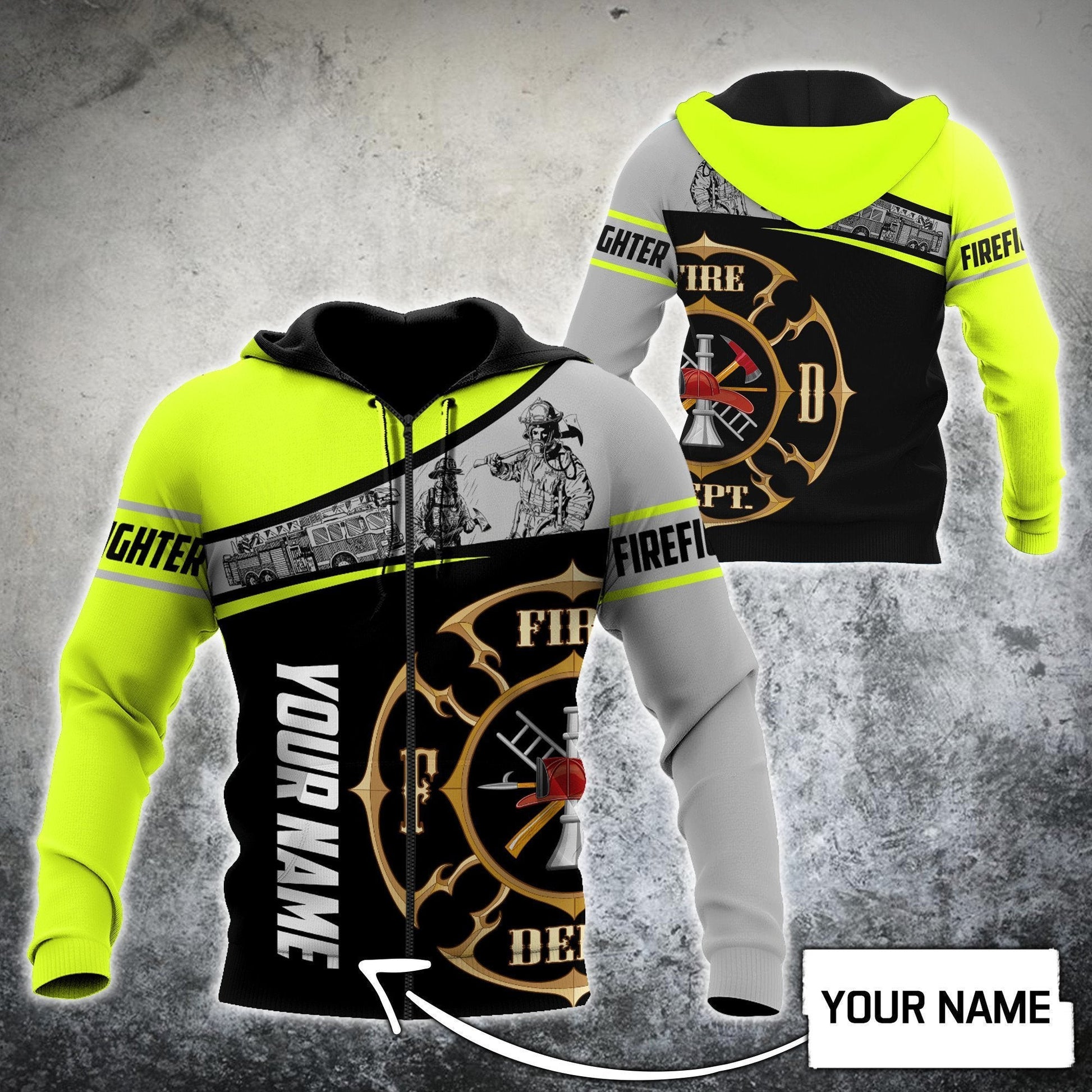 Customize Name Firefighter Shirts For Men And Women MH