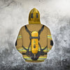 Brave Firefighter-Fireman 3D All Over Printed Shirts For Men And Women Hoodie