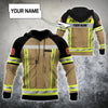 Customize Name Firefighter 3D All Printed Hoodie For Men And Women MH