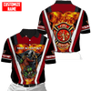 Customize Name Firefighter Unisex Shirts