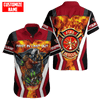Customize Name Firefighter Unisex Shirts