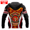 Customize Name Firefighter Unisex Shirts