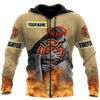 Customize Name Firefighter Hoodie Shirts For Men And Women TNA