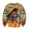 Customize Name Firefighter Hoodie Shirts For Men And Women TNA