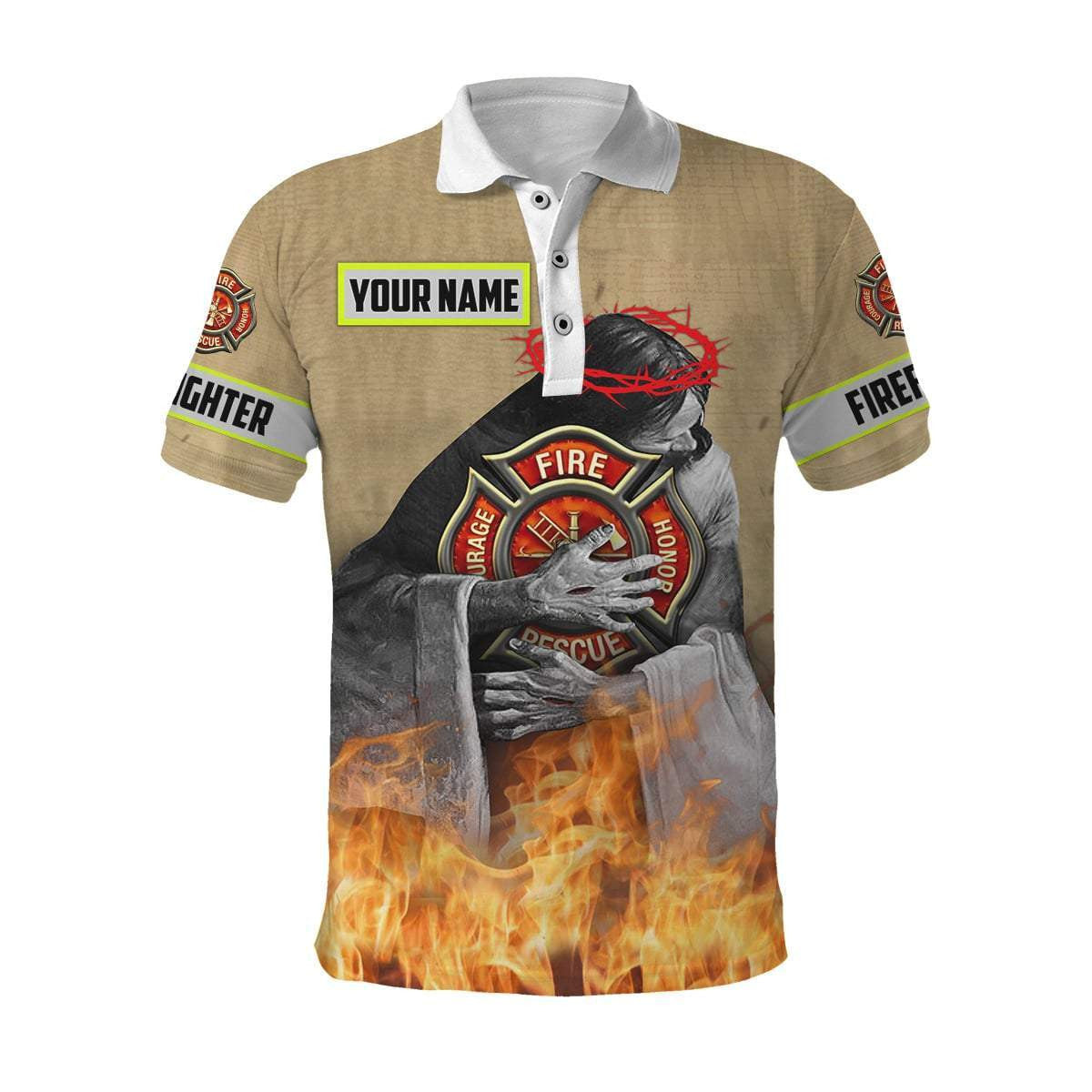 Customize Name Firefighter Hoodie Shirts For Men And Women TNA