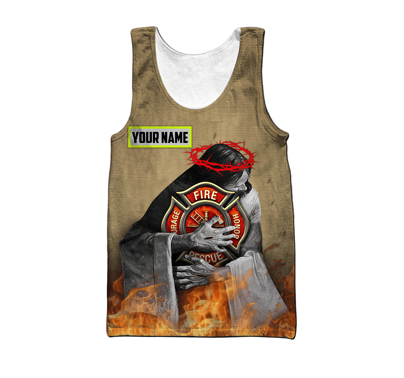 Customize Name Firefighter Hoodie Shirts For Men And Women TNA