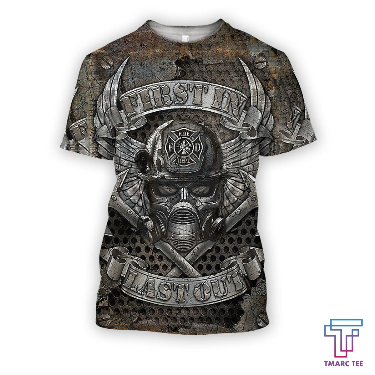 D all over print firefighter