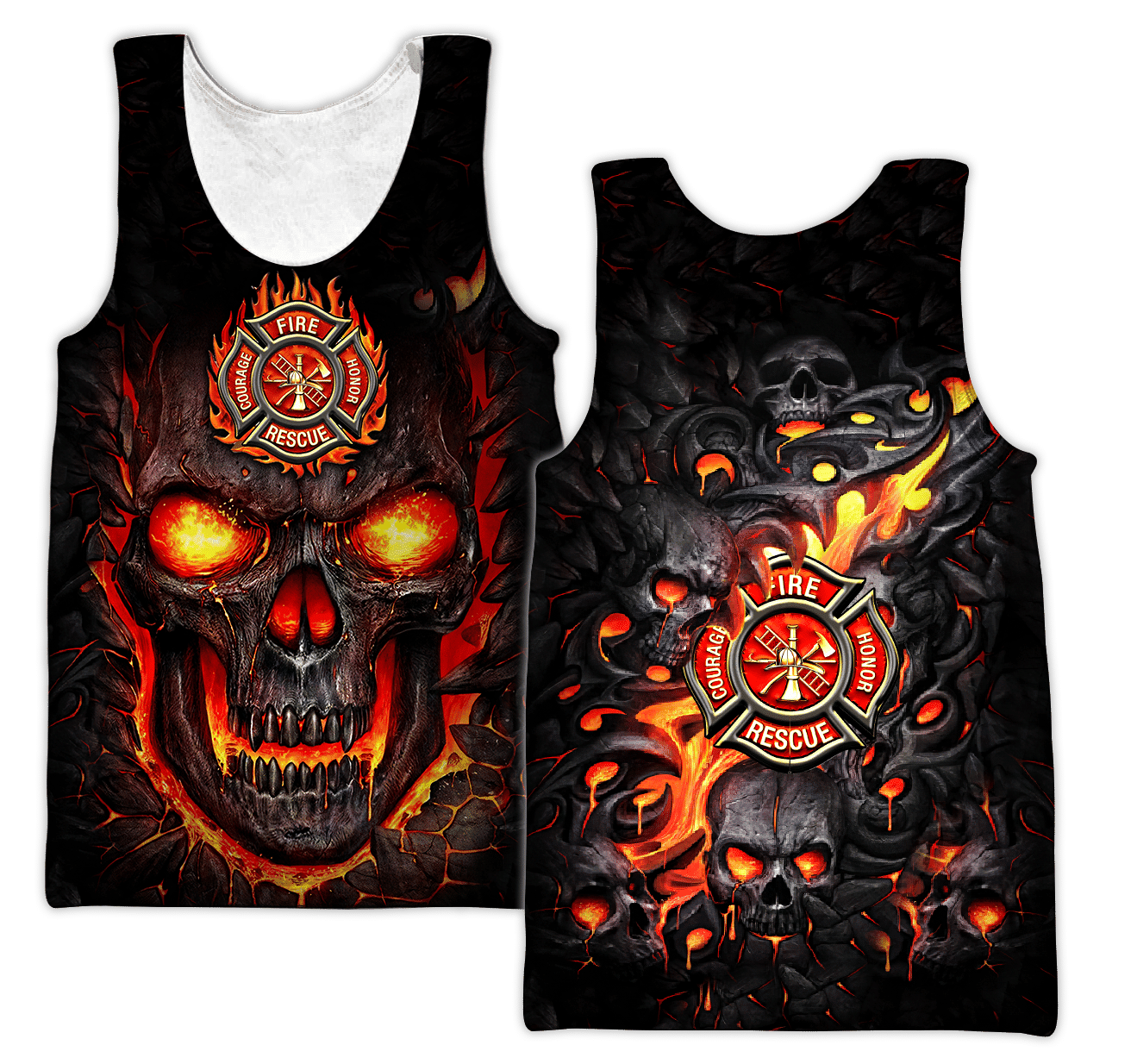 Firefighter Unisex Shirts Personalized
