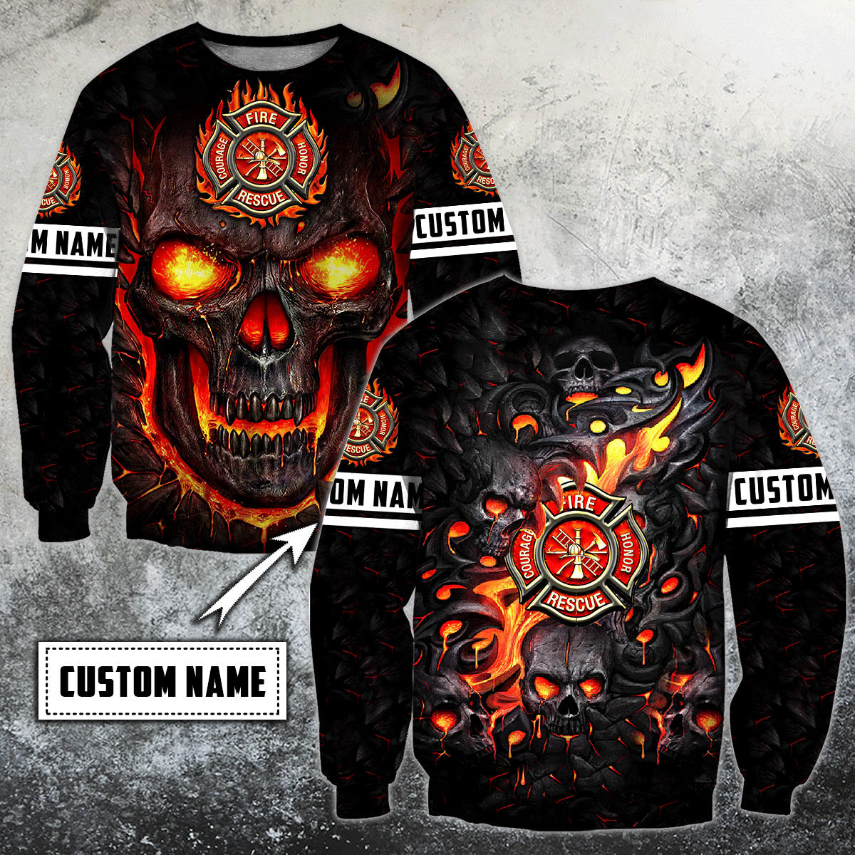 Firefighter Unisex Shirts Personalized