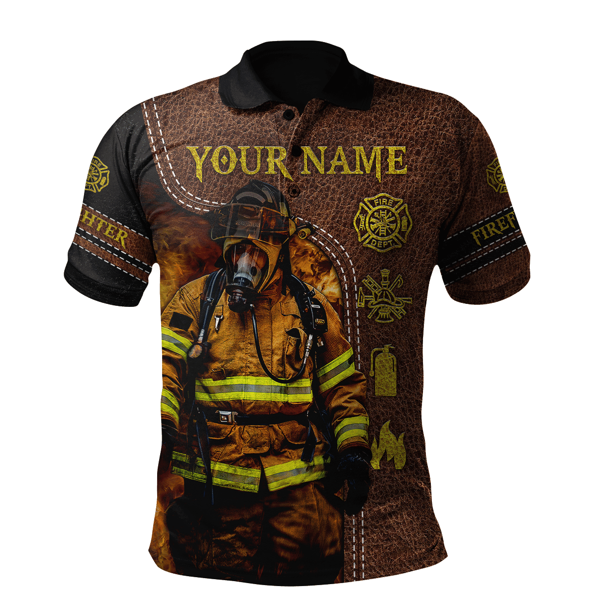 Customize Name Firefighter Hoodie For Men And Women TNA