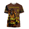 Customize Name Firefighter Hoodie For Men And Women TNA