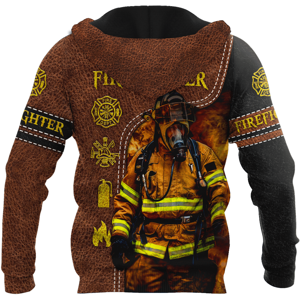 Customize Name Firefighter Hoodie For Men And Women TNA