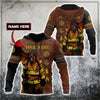 Customize Name Firefighter Hoodie For Men And Women TNA
