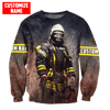 Customized Name Firefighter Unisex Shirts