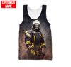 Customized Name Firefighter Unisex Shirts