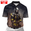 Customized Name Firefighter Unisex Shirts