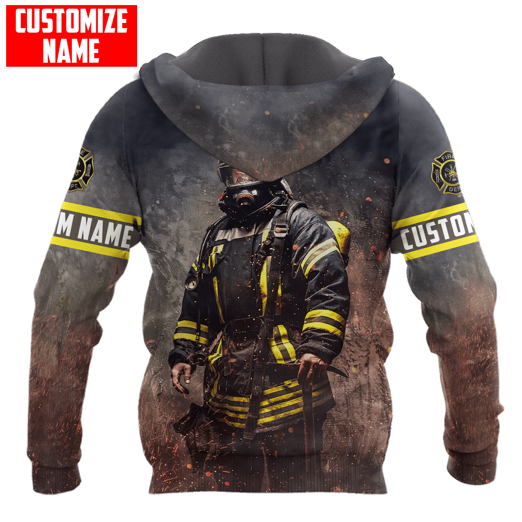 Customized Name Firefighter Unisex Shirts
