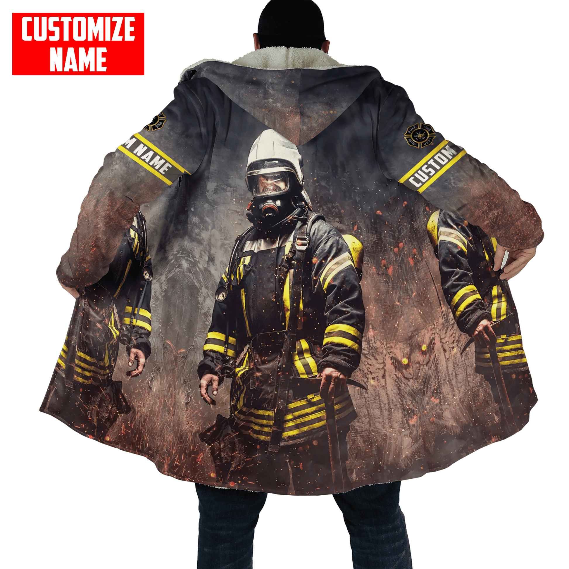 Customized Name Firefighter Unisex Shirts