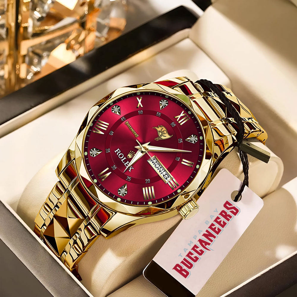 Tampa Bay Buccaneers x Rolex Alloy Luxury Quartz Watch