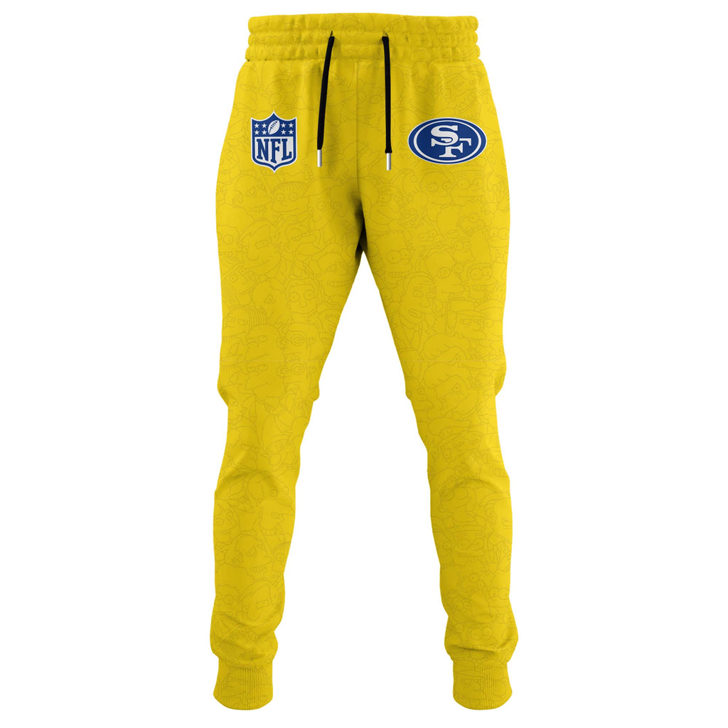 49ers x The Simpsons Crossover Hoodie