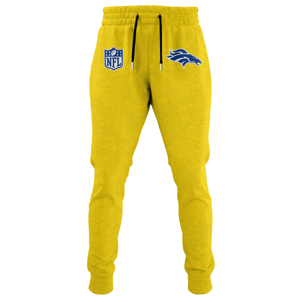 Broncos x The Simpsons Crossover Hoodie