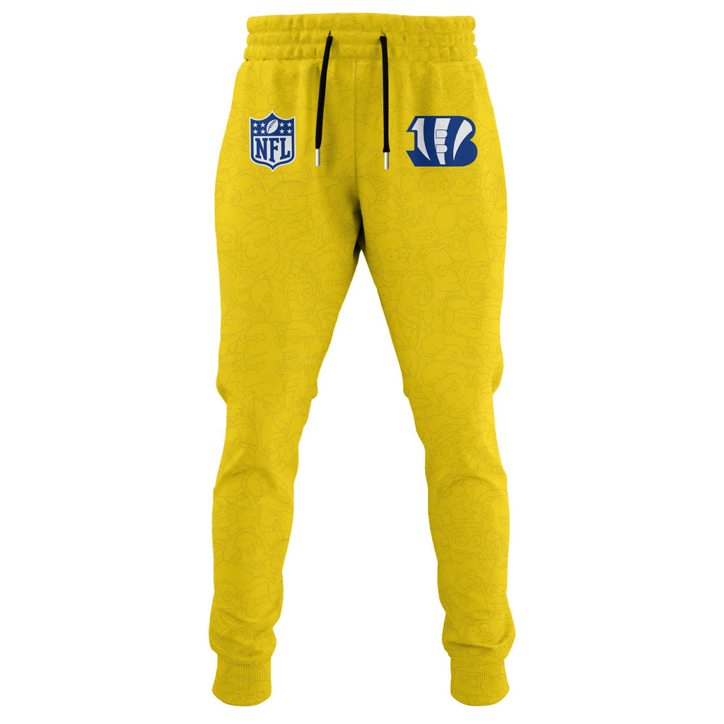 Bengals x The Simpsons Crossover Hoodie