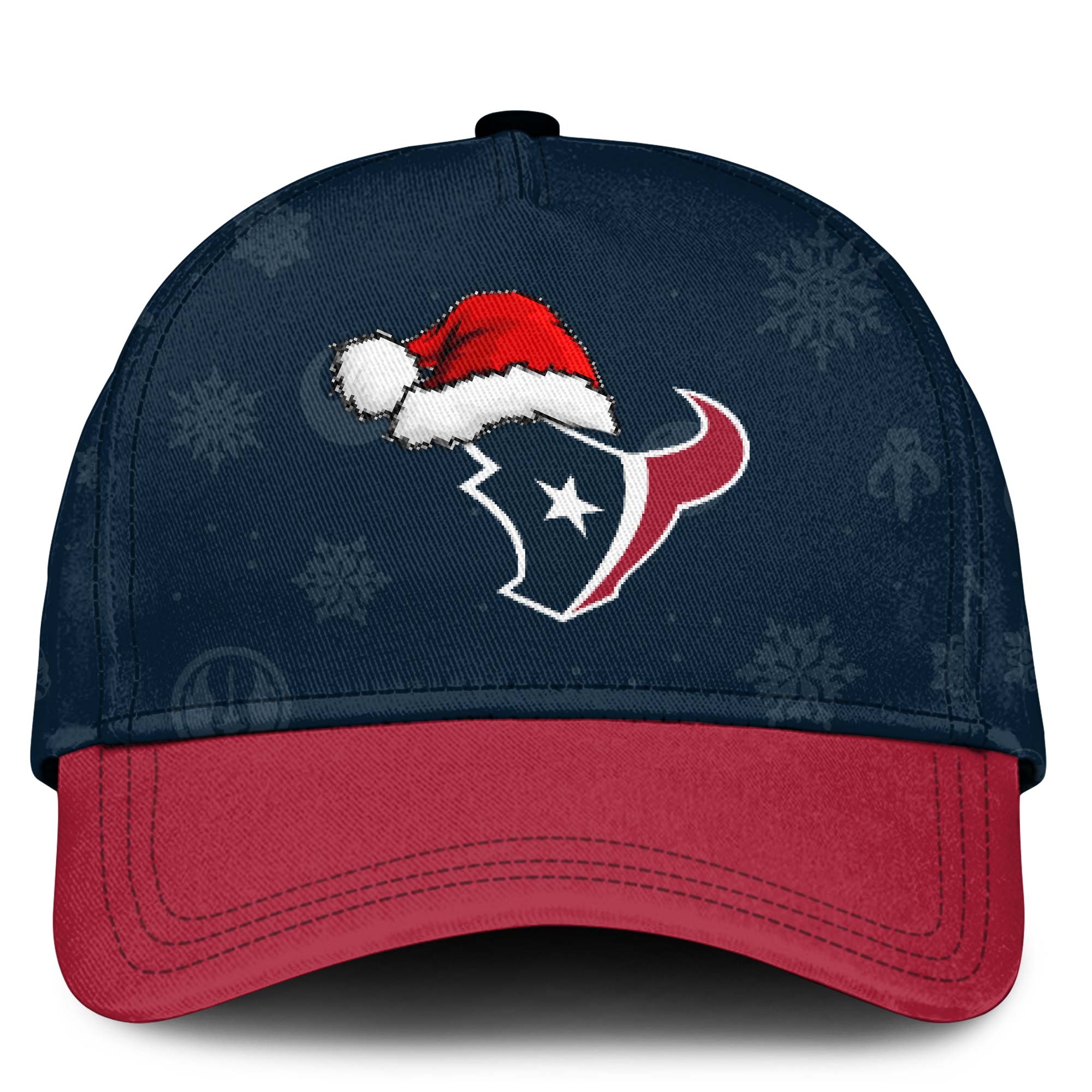 Unisex Texans Merry Christmas The Force Edition Hoodie