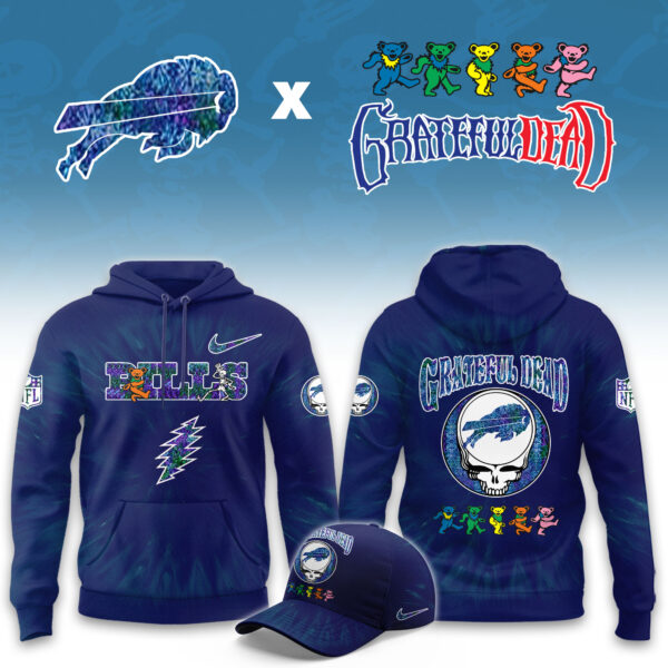 __Buffalo Bills Grateful Dead Limited Hoodie
