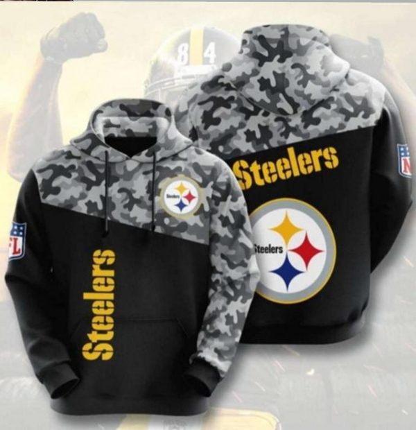 NFL Pittsburgh Steelers Jersey 3D Hoodie