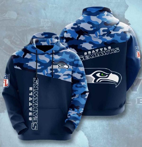 Nfl Seattle Seahawks Hoodies 3D