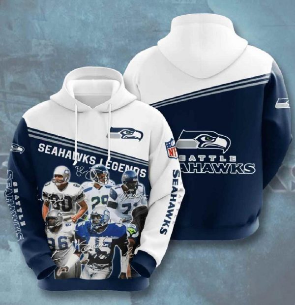 Nfl Seattle Seahawks 3d Hoodies Sport