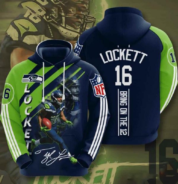 Nfl Seattle Seahawks 3d Hoodies Team