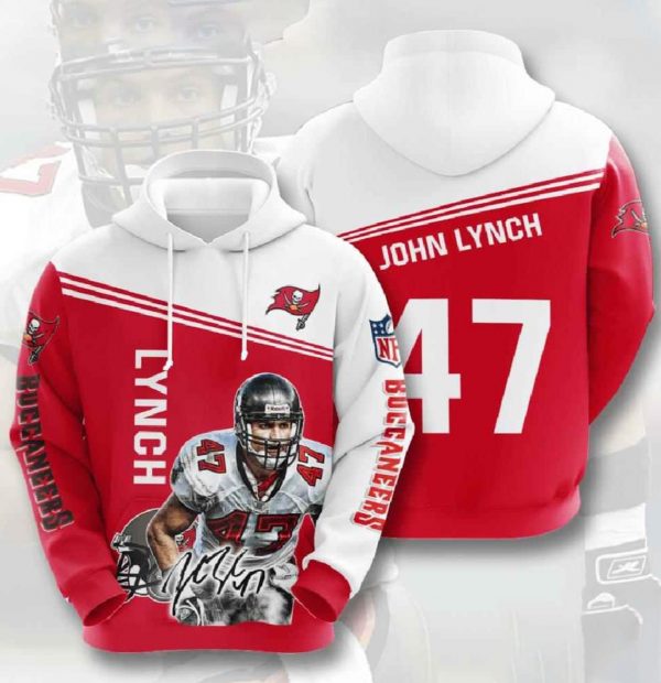 Nfl Tampa Bay Buccaneers 3d Hoodies Lynch