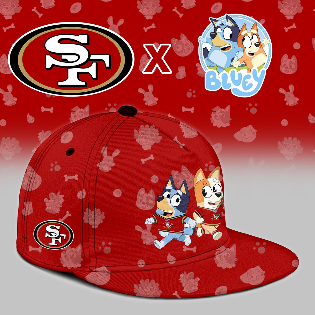 SF.49ers x Bluey Night Limited Jersey