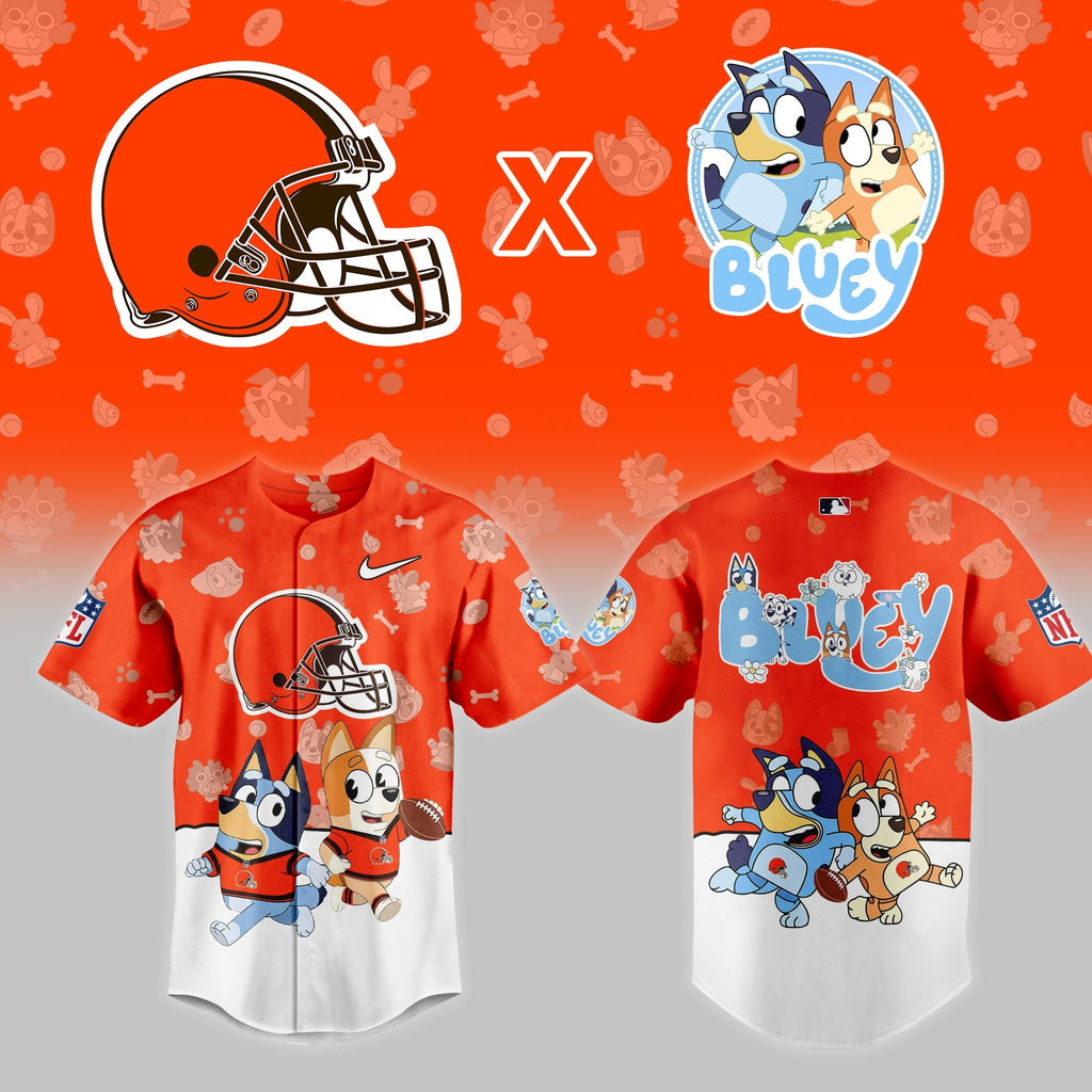 C.Browns x Bluey Night Limited Jersey