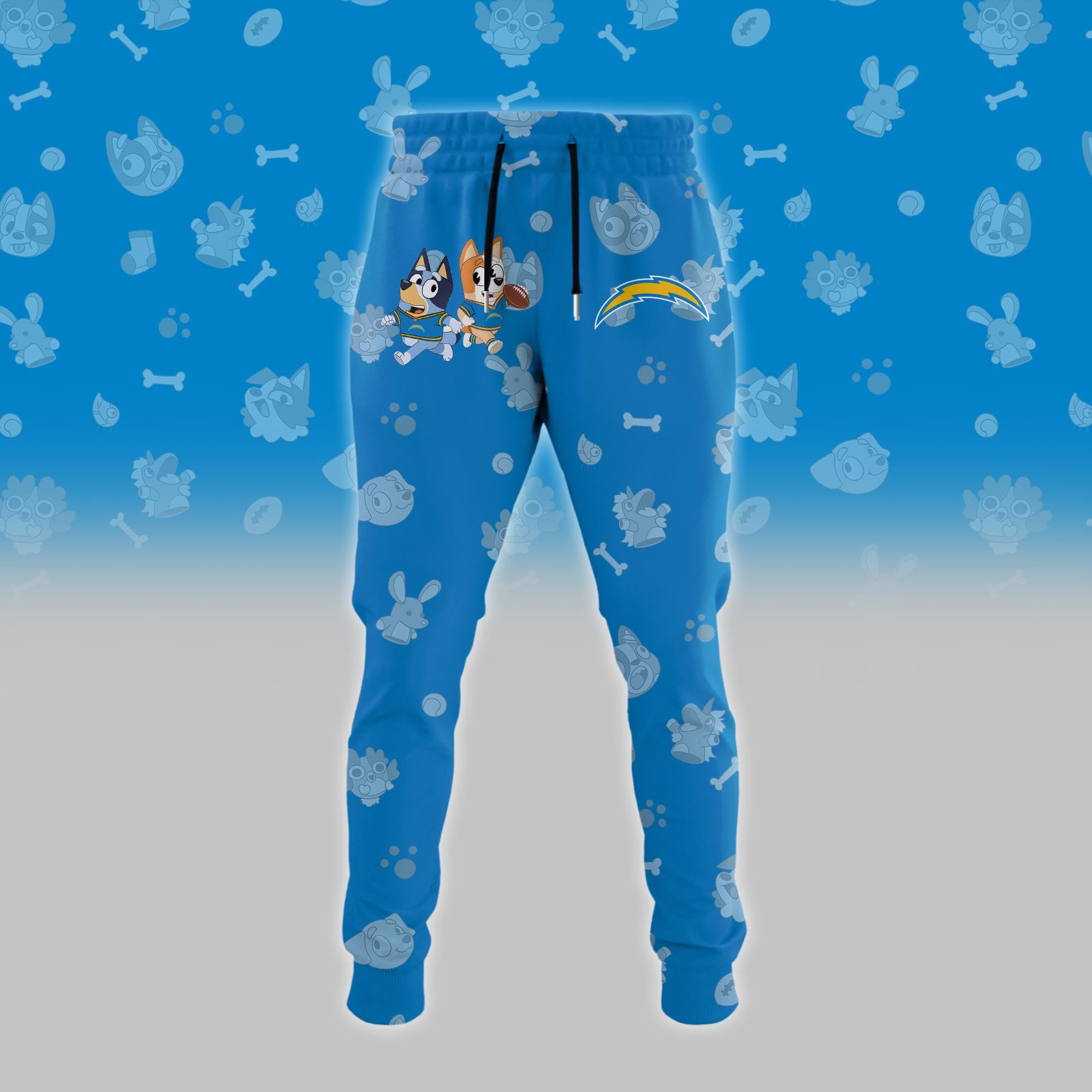 LA.Chargers x Bluey Night Limited Hoodie