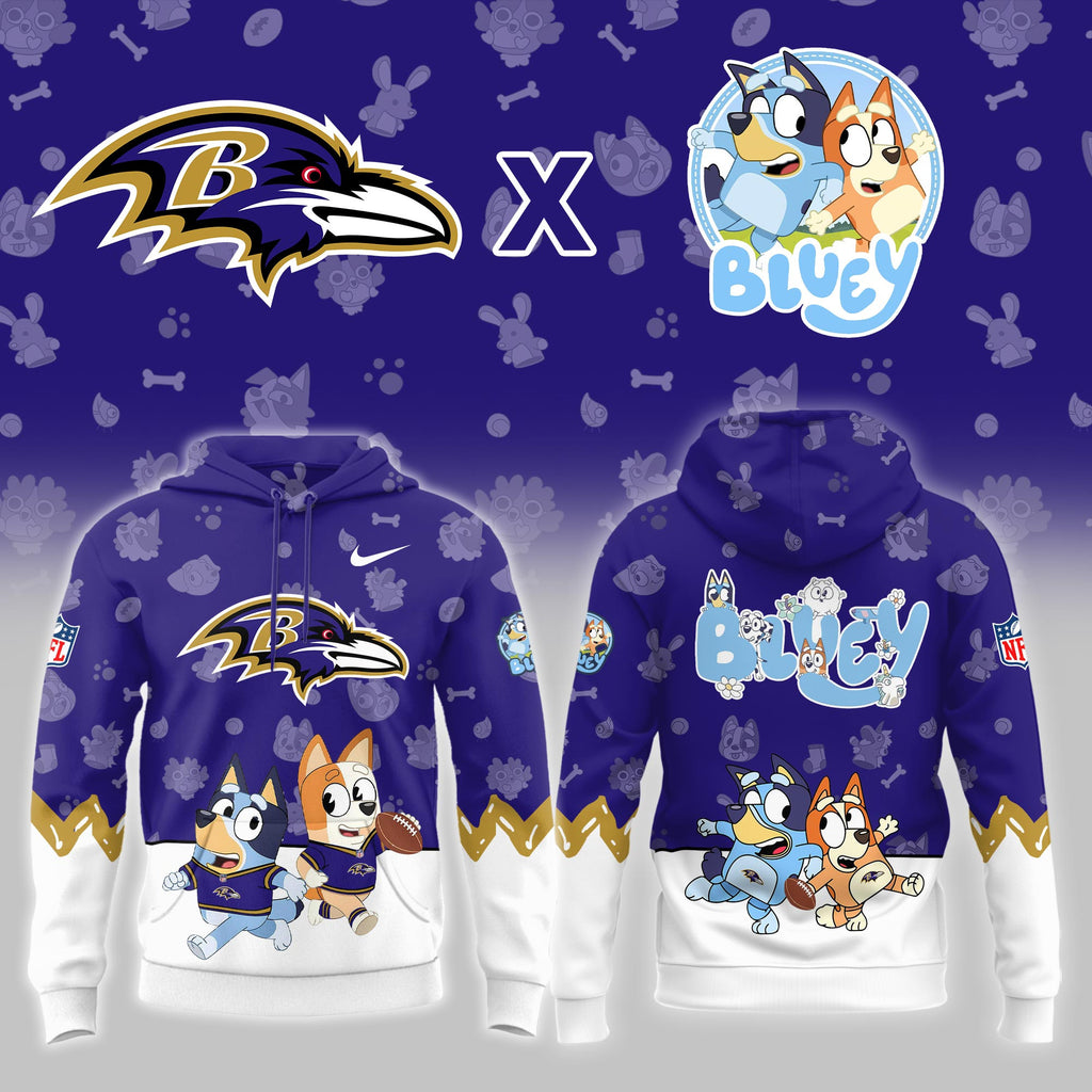 B.Ravens x Bluey Night Limited Hoodie