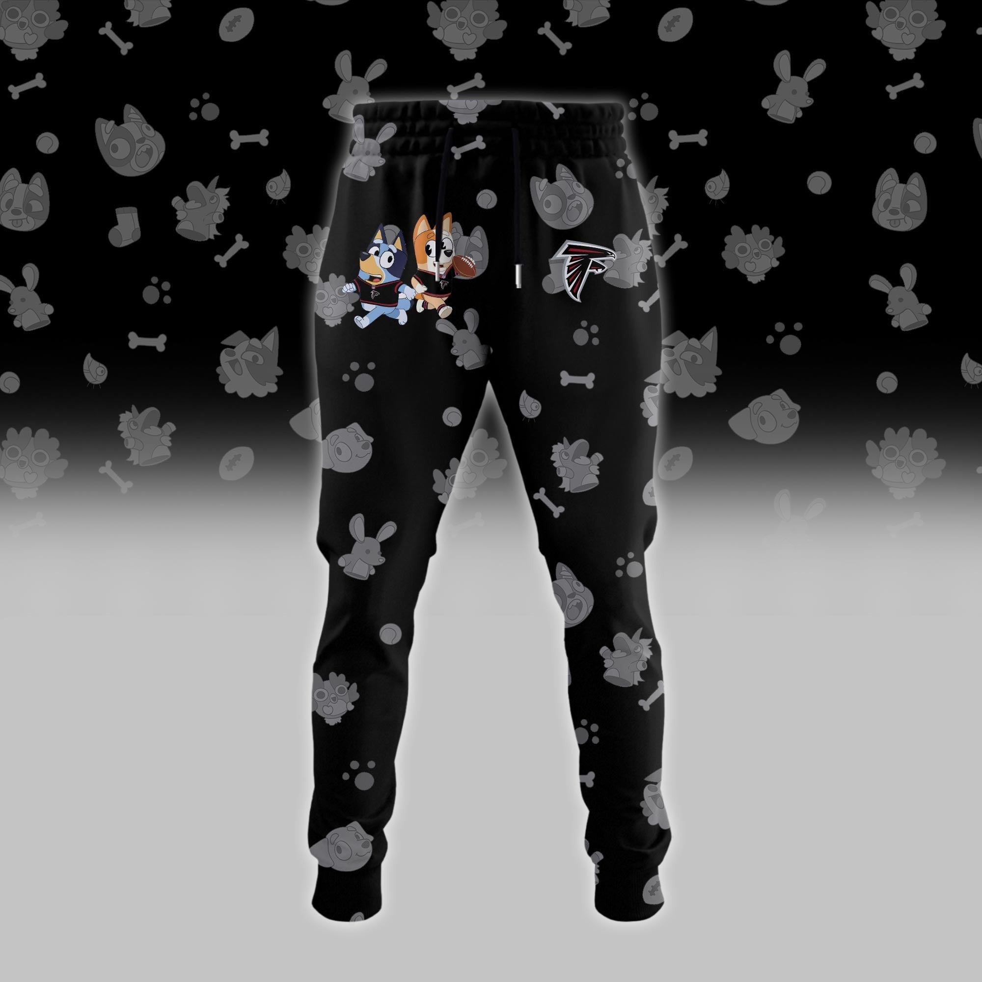 A.Falcons x Bluey Night Limited Hoodie