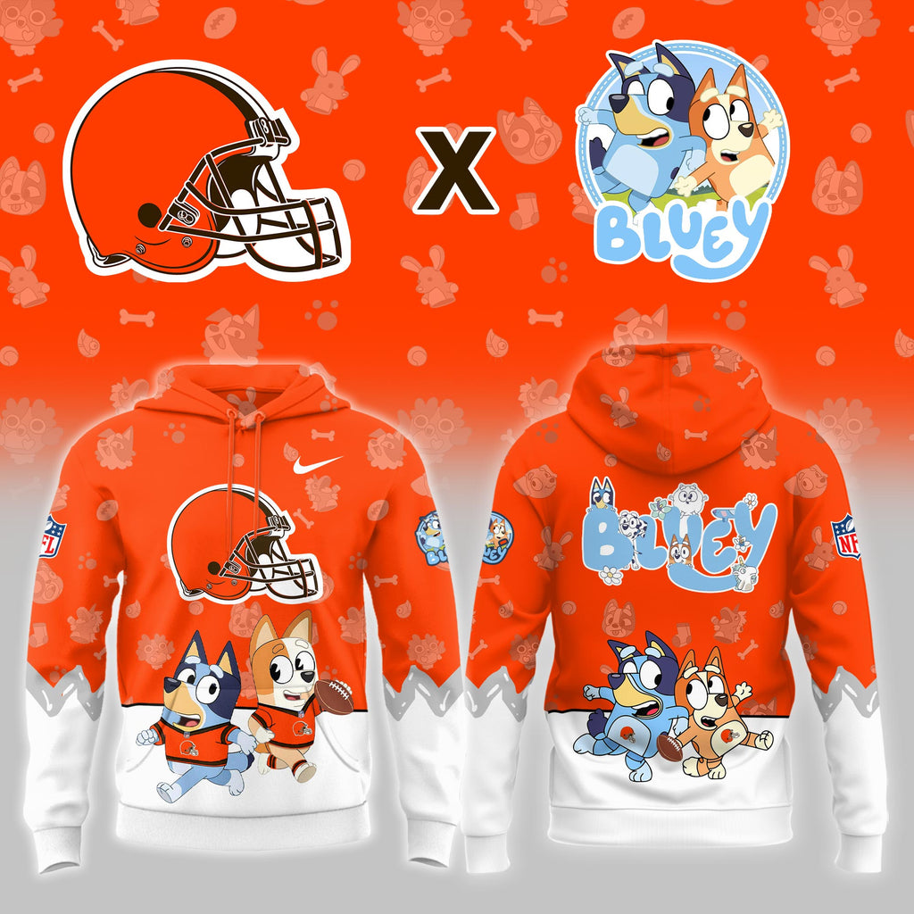 C.Browns x Bluey Night Limited Hoodie