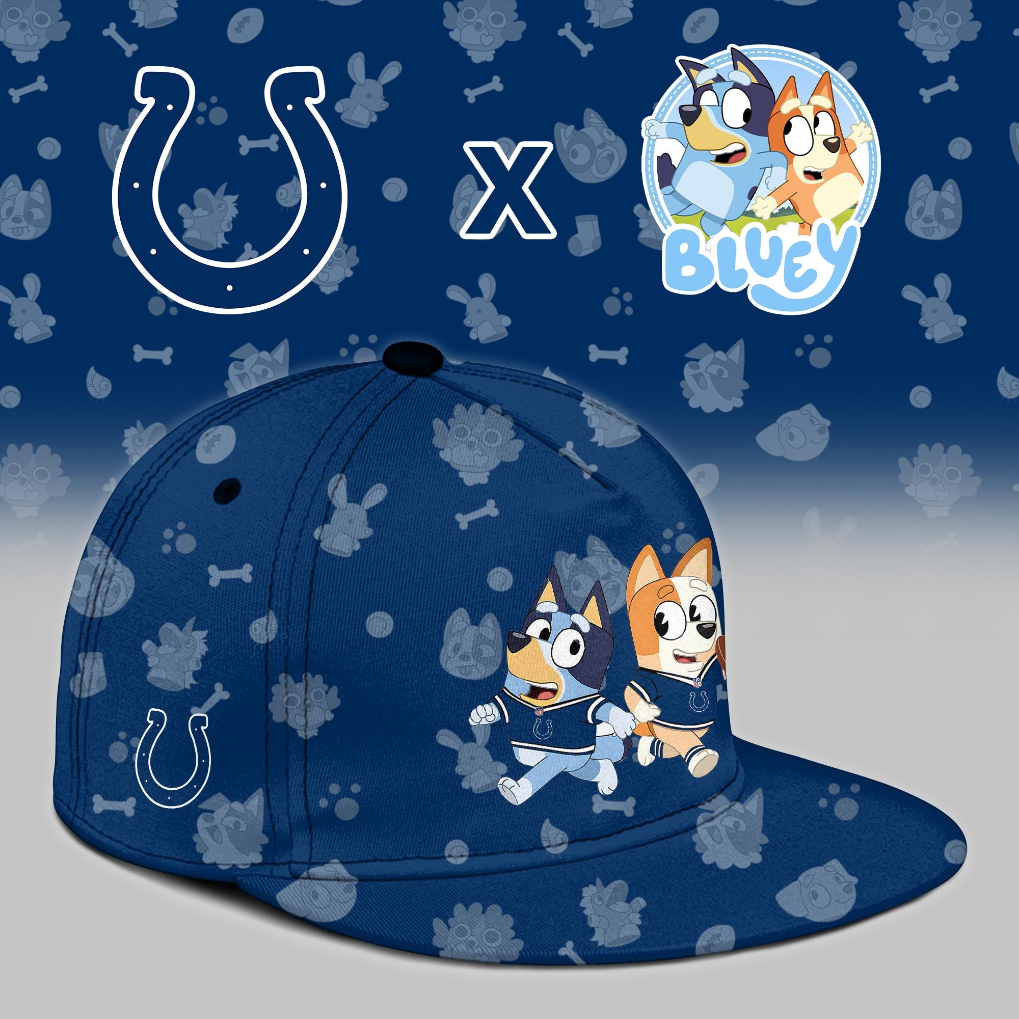I.Colts x Bluey Night Limited Hoodie