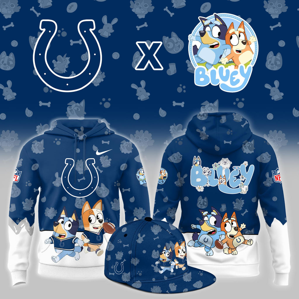 I.Colts x Bluey Night Limited Hoodie