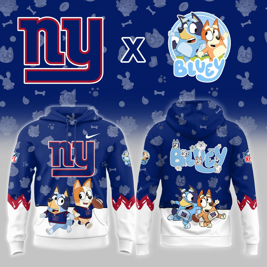 NY.Giants x Bluey Night Limited Hoodie