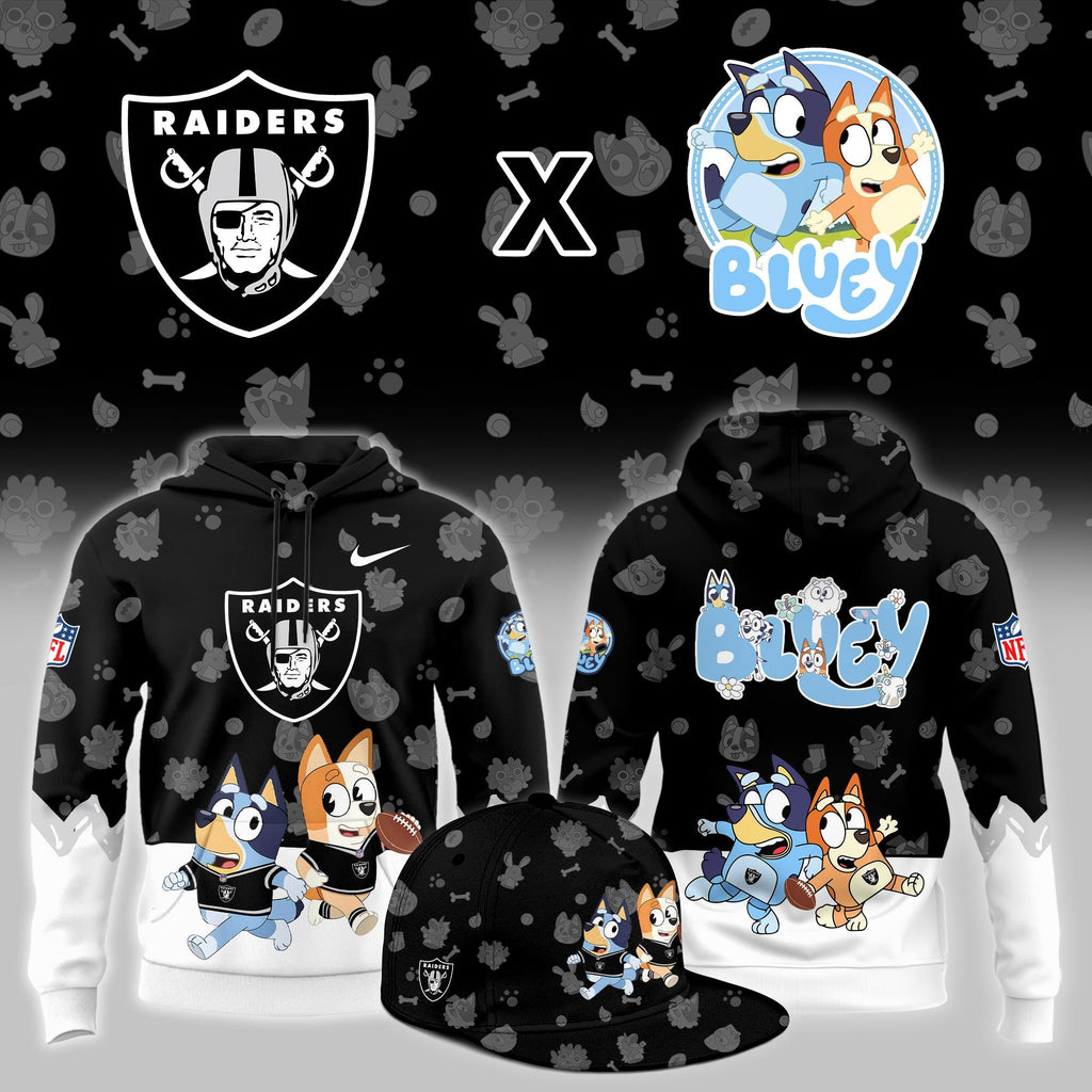 LV.Raiders x Bluey Night Limited Hoodie