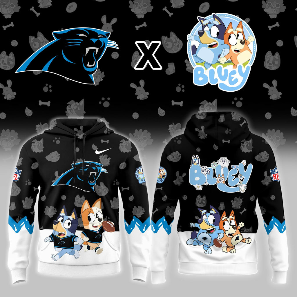 C.Panthers x Bluey Night Limited Hoodie