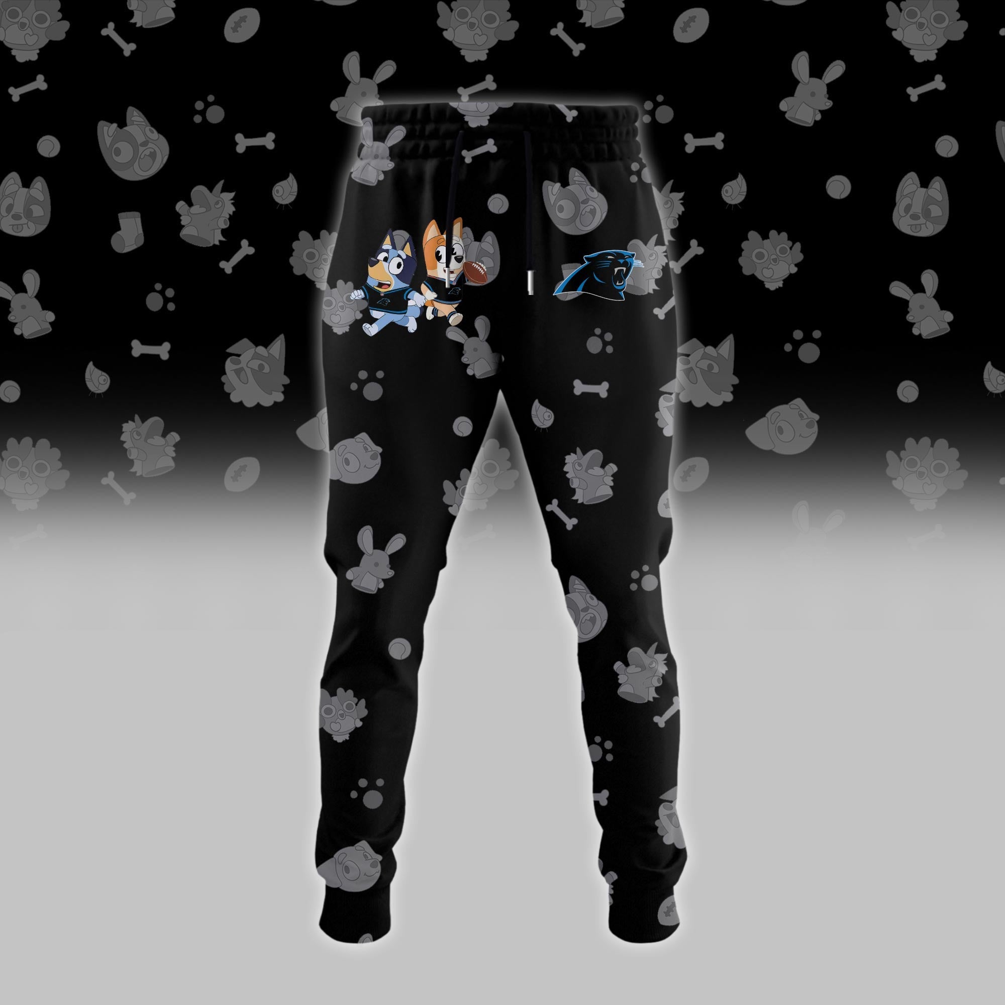 C.Panthers x Bluey Night Limited Hoodie