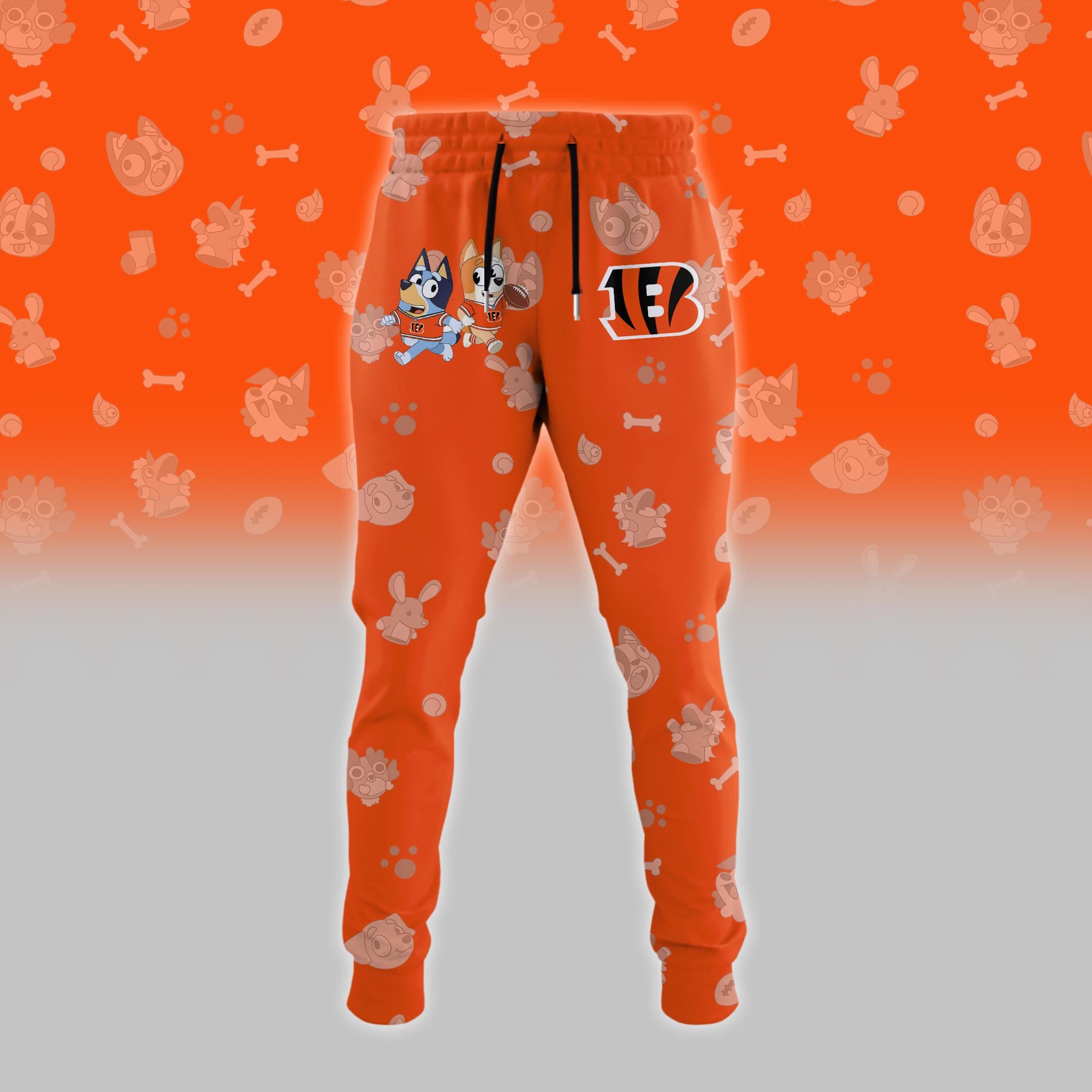 C.Bengals x Bluey Night Limited Hoodie